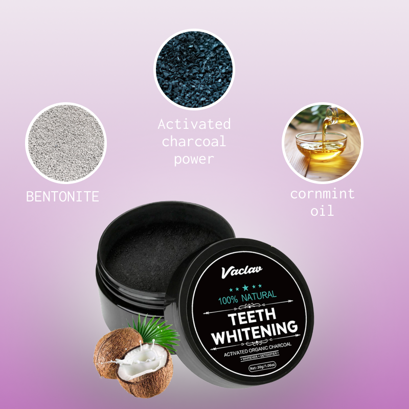 Naturawhite – Natural Activated Charcoal Teeth Whitening Powder | Gentle & Effective Coconut Shell Formula