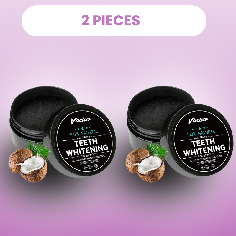 Naturawhite – Natural Activated Charcoal Teeth Whitening Powder | Gentle & Effective Coconut Shell Formula