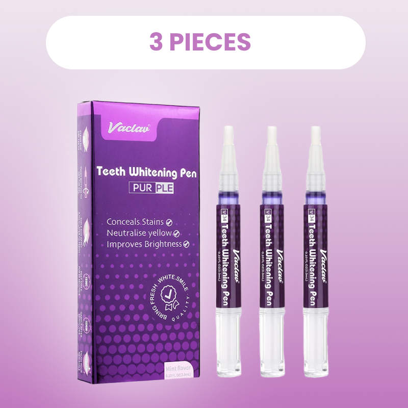 💎 Naturawhite – Purple Teeth Whitening Pen with Color-Correcting Technology