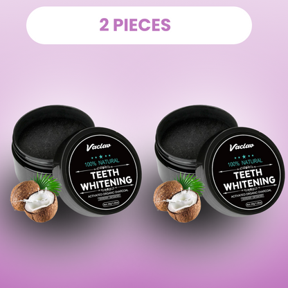 Naturawhite – Natural Activated Charcoal Teeth Whitening Powder | Gentle & Effective Coconut Shell Formula