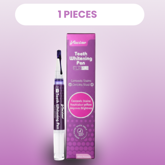 💎 Naturawhite – Purple Teeth Whitening Pen with Color-Correcting Technology